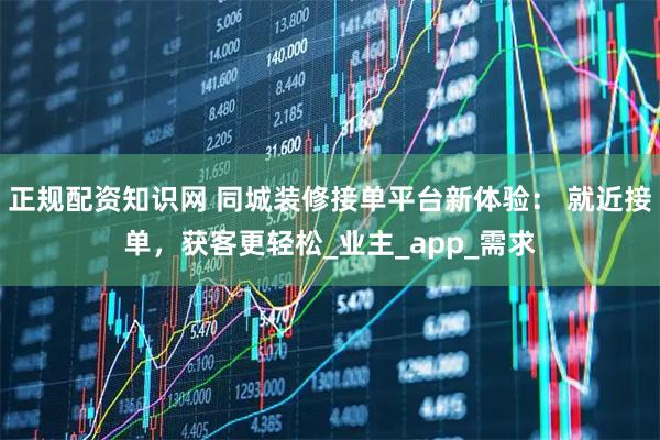 正规配资知识网 同城装修接单平台新体验： 就近接单，获客更轻松_业主_app_需求